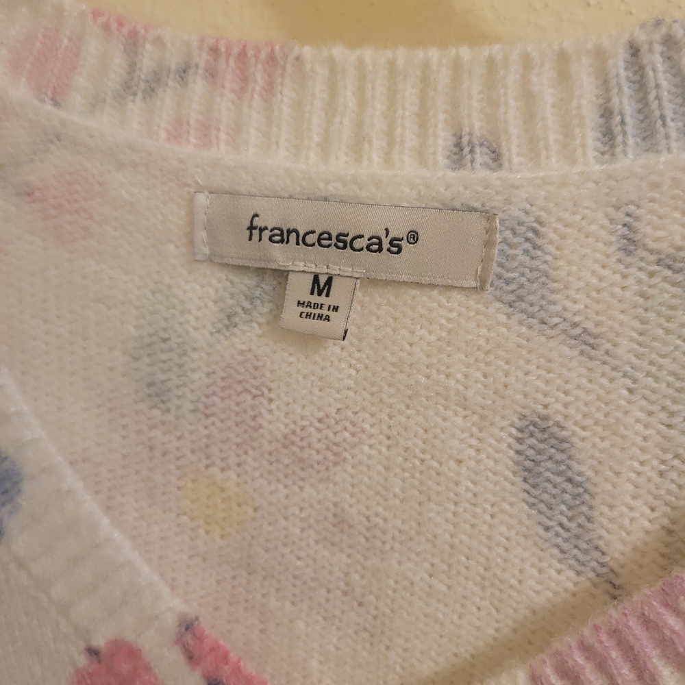 Floral Patterned Sweater - Multicolor - Picture 3 of 4